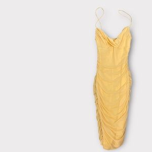 NWT Oh Polly Yellow Dress